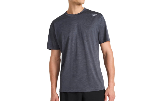 Reebok Mens Sonic Bolt Short Sleeve T Shirt Reebok Mens Sonic Bolt Short Sleeve T Shirt