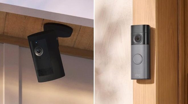 Ring Battery Doorbell with Outdoor Camera Plus
