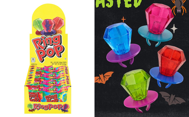 Ring Pop Lollipops 24 Count Ring Pop Lollipops 24 Count