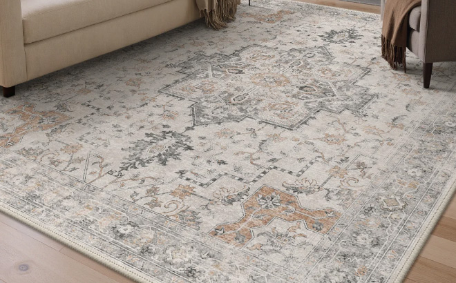 Roehit Oriental Performance Machine Washable Area Rug Roehit Oriental Performance Machine Washable Area Rug