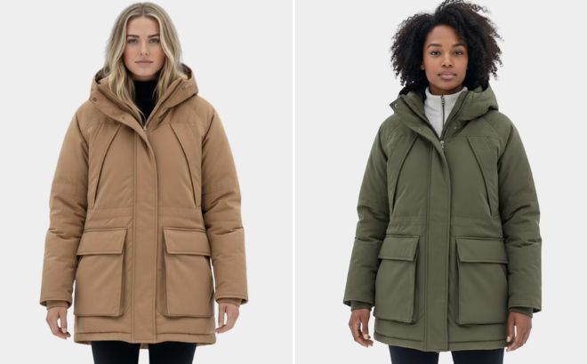 RokkaRolla Womens Parka Jacket RokkaRolla Womens Parka Jacket