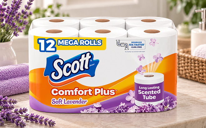 Scott ComfortPlus Toilet Paper 12 Pack Scott ComfortPlus Toilet Paper 12 Pack