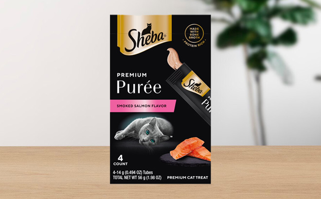 Sheba Premium Puree 4 Count