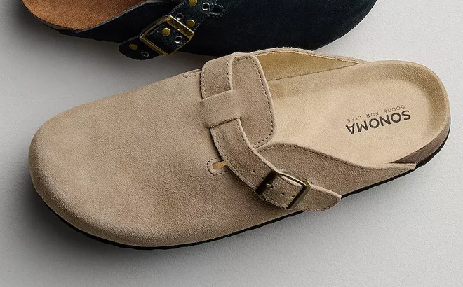 Sonoma Goods For Life Niklaus Mens Suede Clog Sonoma Goods For Life Niklaus Mens Suede Clog