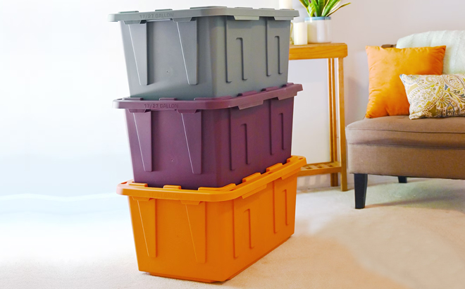 Sort Style 27 Gallon Large Storage Bins Sort Style 27 Gallon Large Storage Bins
