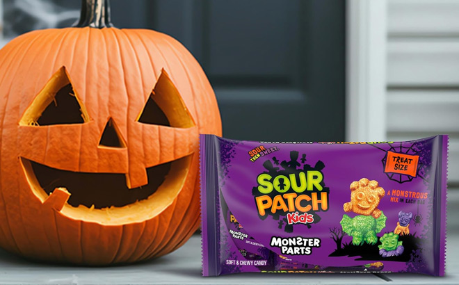 Sour Patch Kids Monster Parts Halloween Candy 18 Pack