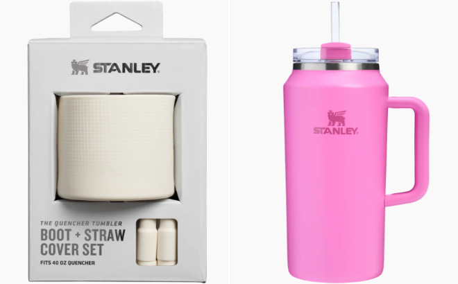 Stanley Quencher Boot and Straw Cover Set 40 Ounce