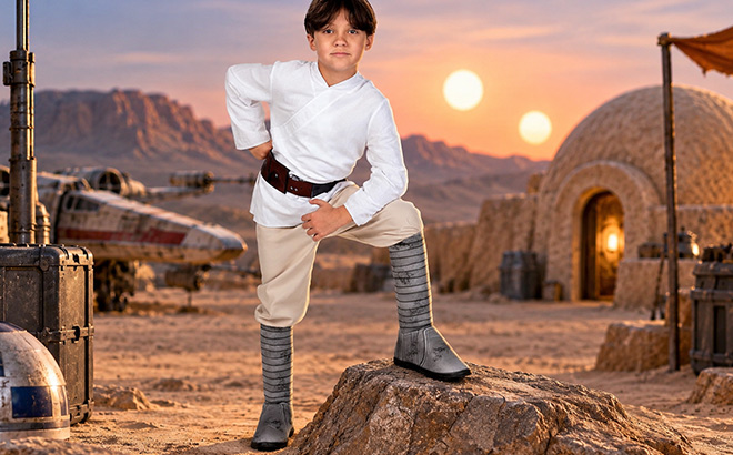Star Wars Luke Skywalker Official Youth Halloween Costumes