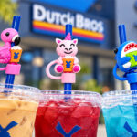 Straw Toppers with Purchase at Dutch Bros