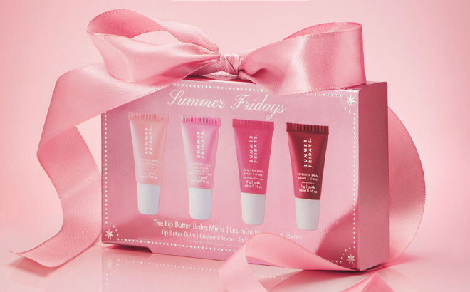 Summer Friday The Lip Butter Balm Minis 4 Pack