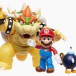 Super Mario World of Nintendo Bowser Vs Mario Diorama Set