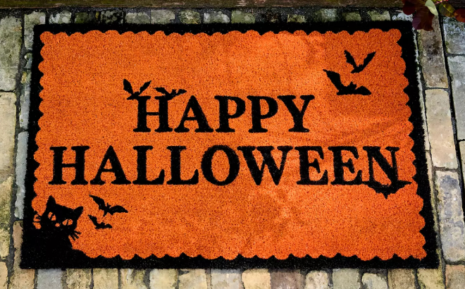 Terrain Happy Halloween Coir Doormat Terrain Happy Halloween Coir Doormat