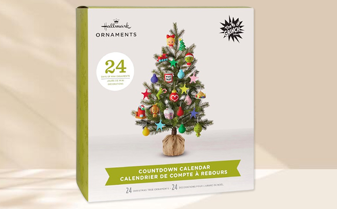 The Box of Hallmark Countdown Calendar 12 Days The Grinch Christmas Ornaments The Box of Hallmark Countdown Calendar 12 Days The Grinch Christmas Ornaments