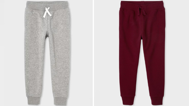 The Childrens Place Boys Fleece Jogger Pants