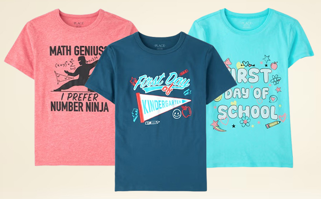 The Childrens Place Graphic Tees