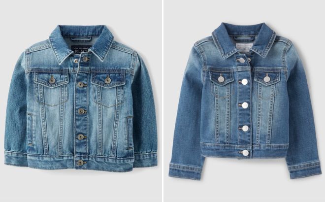 The Childrens Place Toddler Denim Jackets The Childrens Place Toddler Denim Jackets