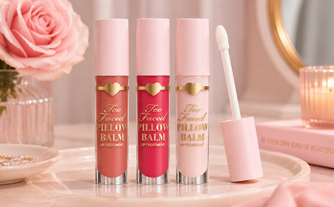 Too Faced Pillow Balm Hydrating Lip Treatment 3 Pack