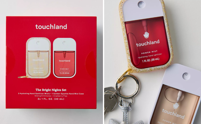 Touchland Power Mist Bright Nights Hydrating Hand Sanitizer Spray Case Set Touchland Power Mist Bright Nights Hydrating Hand Sanitizer Spray Case Set