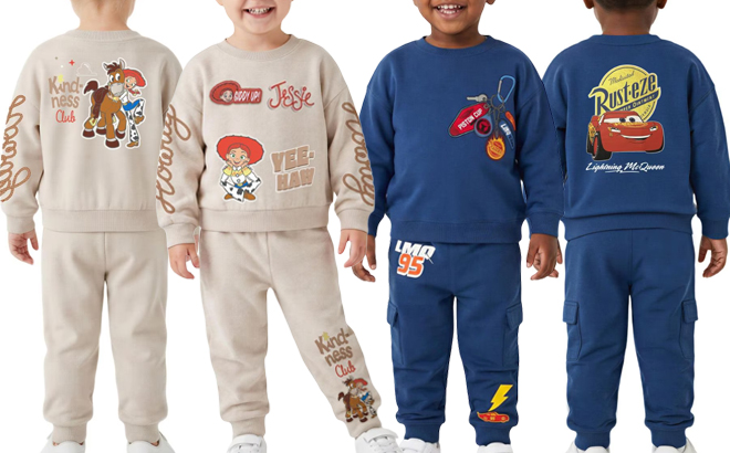 Toy Story and Cars Toddler Sets Toy Story and Cars Toddler Sets
