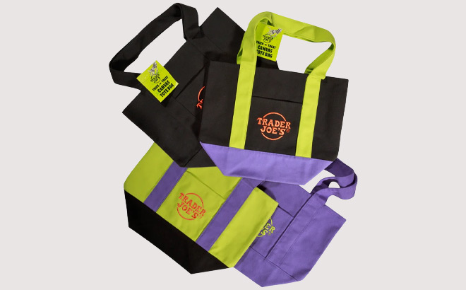 Trader Joes Halloween Mini Totes