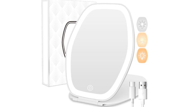 Travel Makeup Mirror with Light Travel Makeup Mirror with Light