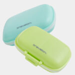 Travelon World Travel Essentials Set of 2 Pill Organizers