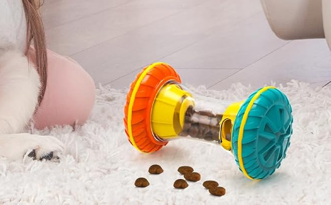 Treat Dispensing Interactive Dog Puzzle Toy Treat Dispensing Interactive Dog Puzzle Toy