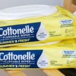 Two Packs of Cottonelle Summer Fresh Scented Flushable Wipes