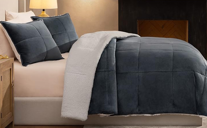 UGG Blissful Reversible 3 Piece Comforter Set UGG Blissful Reversible 3 Piece Comforter Set