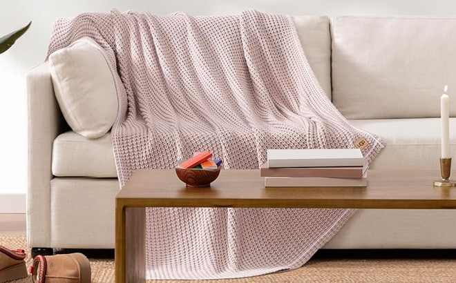 UGG Luna Cotton Throw Blanket UGG Luna Cotton Throw Blanket