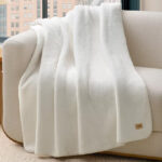 UGG Saige Plush Throw on Couch