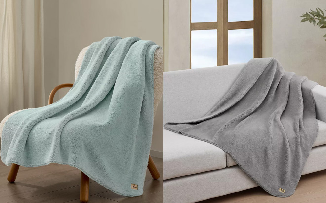 UGG Saige Plush Throw UGG Saige Plush Throw