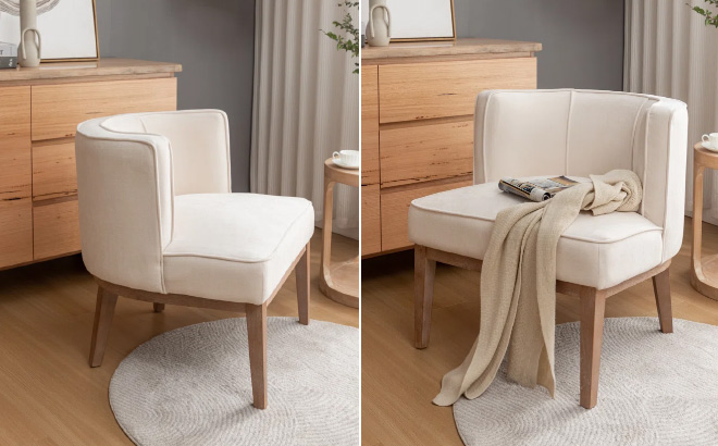 Upholstered Barrel Chair Upholstered Barrel Chair