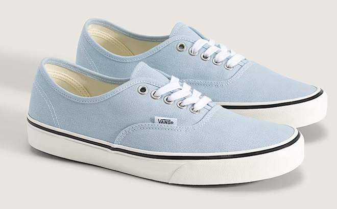 VANS Authentic Shoes in Soft Slate Blue