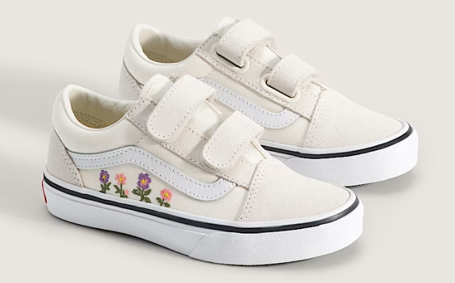 VANS Little Kids Old Skool V Shoes VANS Little Kids Old Skool V Shoes