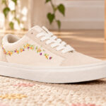 VANS Old Skool Floral Embroidery Skate Shoes