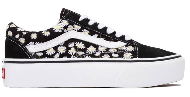 VANS Old Skool Platform Skate Shoes VANS Old Skool Platform Skate Shoes