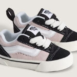 VANS Toddler Knu Skool Shoes in Pale Petal Pink
