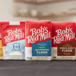 Various Bobs Red Mill Products on a Table
