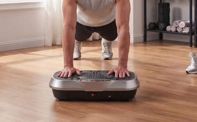 Vibration Plate Exercise Machine for Whole Body Vibration Plate Exercise Machine for Whole Body