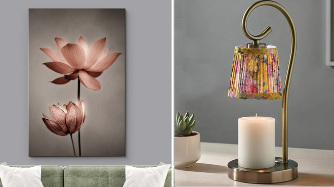 Wall Art and Candle Warmer Wall Art and Candle Warmer