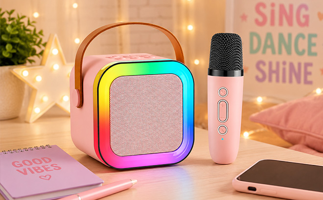 Wireless Bluetooth Mini Karaoke Machine
