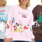Womens Character Winter Scene Sweatshirts