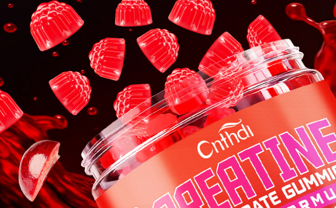 Womens Creatine Gummies 120 Count