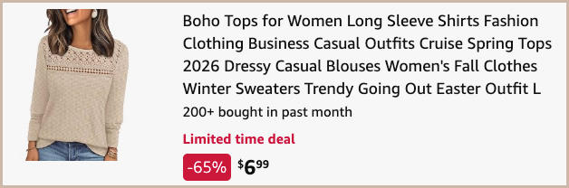 Womens Long Sleeve Shirt at Checkout