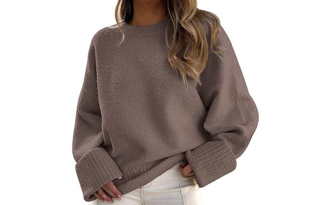 Womens Oversized Warm Cozy Knit Sweaters Womens Oversized Warm Cozy Knit Sweaters