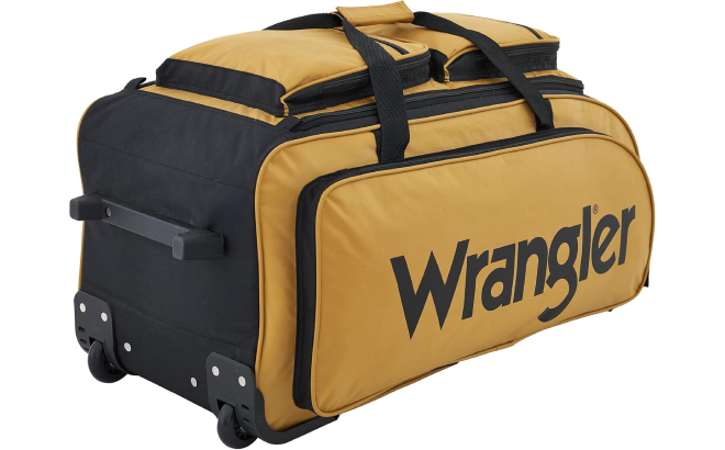 Wrangler Wesley 30 Inch Rolling Duffel Bag Wrangler Wesley 30 Inch Rolling Duffel Bag