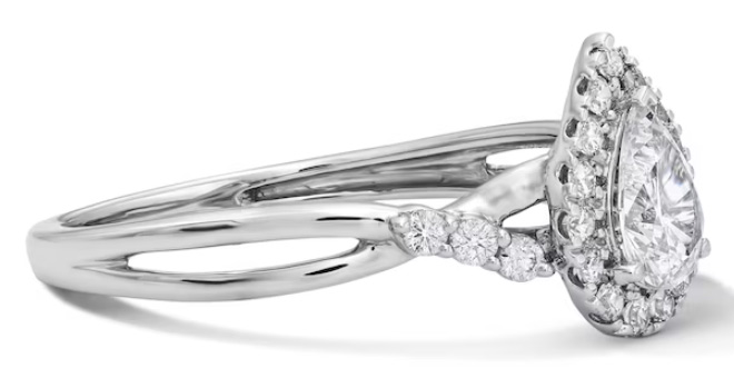 Zales Diamond Frame Promise Ring