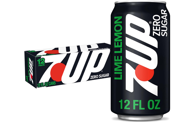 Zero Sugar 7 Up Soda 12 Oz Pack of 12 Zero Sugar 7 Up Soda 12 Oz Pack of 12