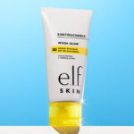 e l f SKIN Suntouchable Whoa Glow SPF 30 on the Table